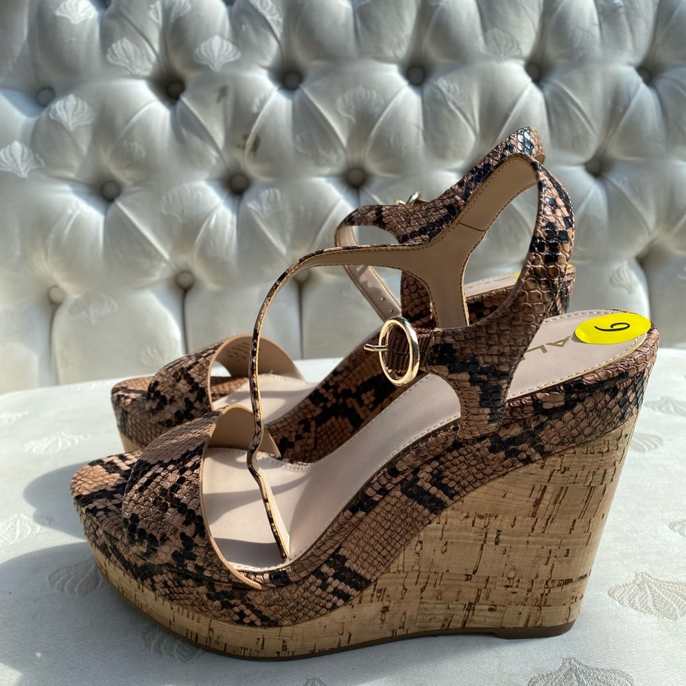 Brand New Aldo Platform Wedge Heels